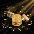 Crème Contour des Yeux Or 24K & Acide Hyaluronique — Anti-Cernes, Anti-Poches & Éclat Luxe