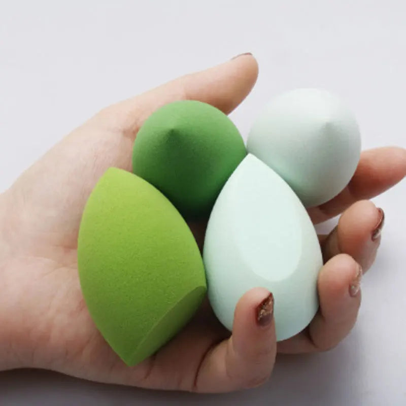 Set 4 Éponges Maquillage Blender — Teint Parfait & Naturel