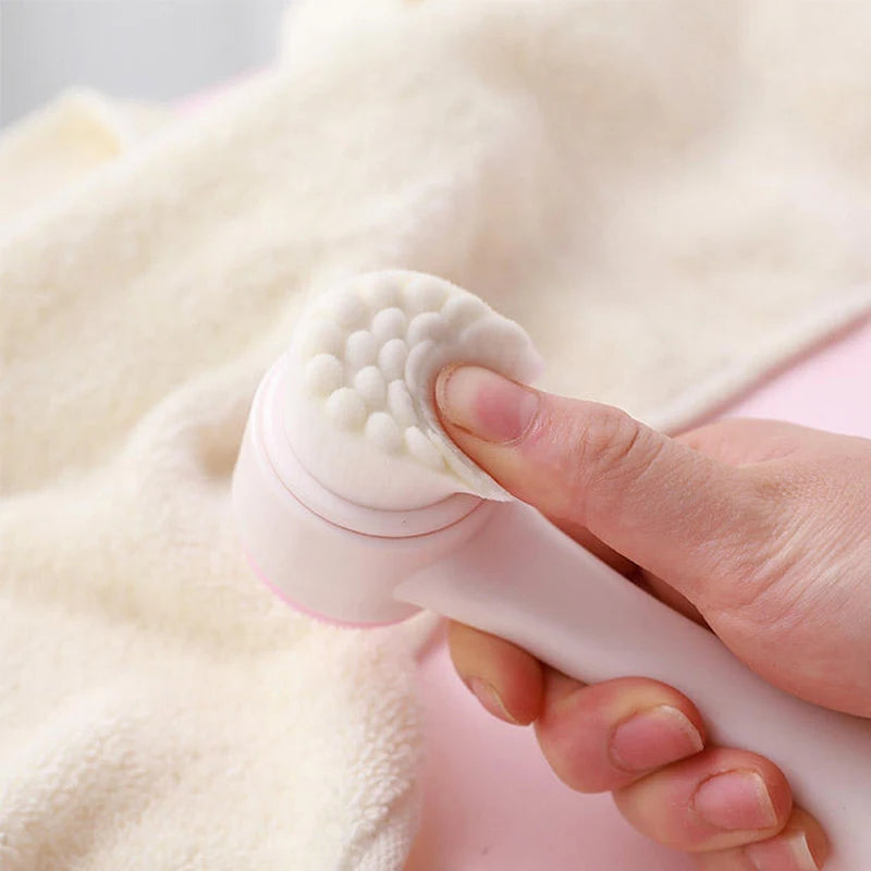 Brosse Nettoyante Visage Silicone Double Face — Exfoliation & Douceur