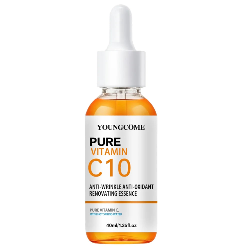 Sérum Visage Vitamine C & Acide Hyaluronique — Éclat, Anti-âge & Hydratation