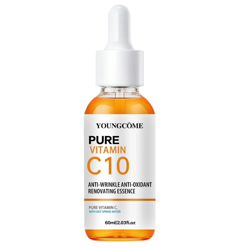Sérum Visage Vitamine C & Acide Hyaluronique — Éclat, Anti-âge & Hydratation