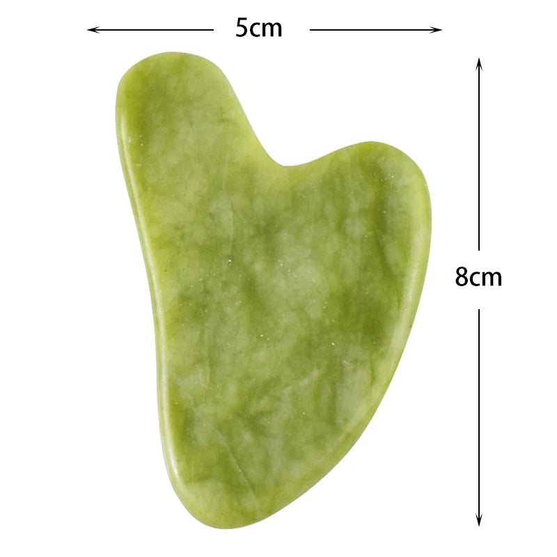 Gua Sha Pierre Naturelle — Massage Visage Lifting, Drainage & Anti-Rides