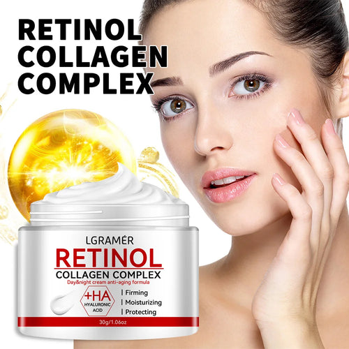 Crème Lifting Rétinol & Collagène – Anti-Rides, Fermeté & Éclat