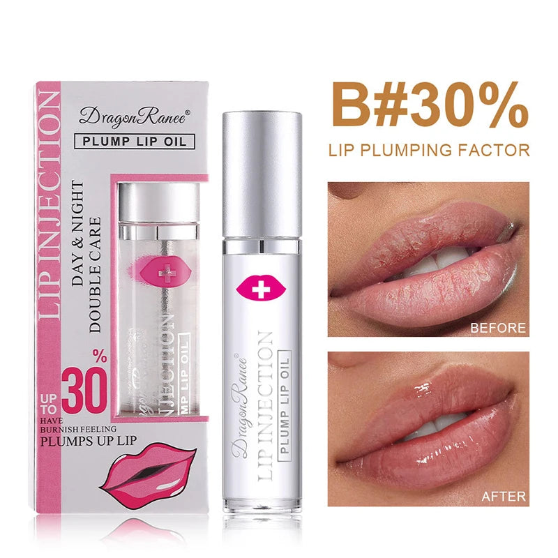 Huile pour Lèvres Effet Repulpé — Gloss Brillant & Hydratant