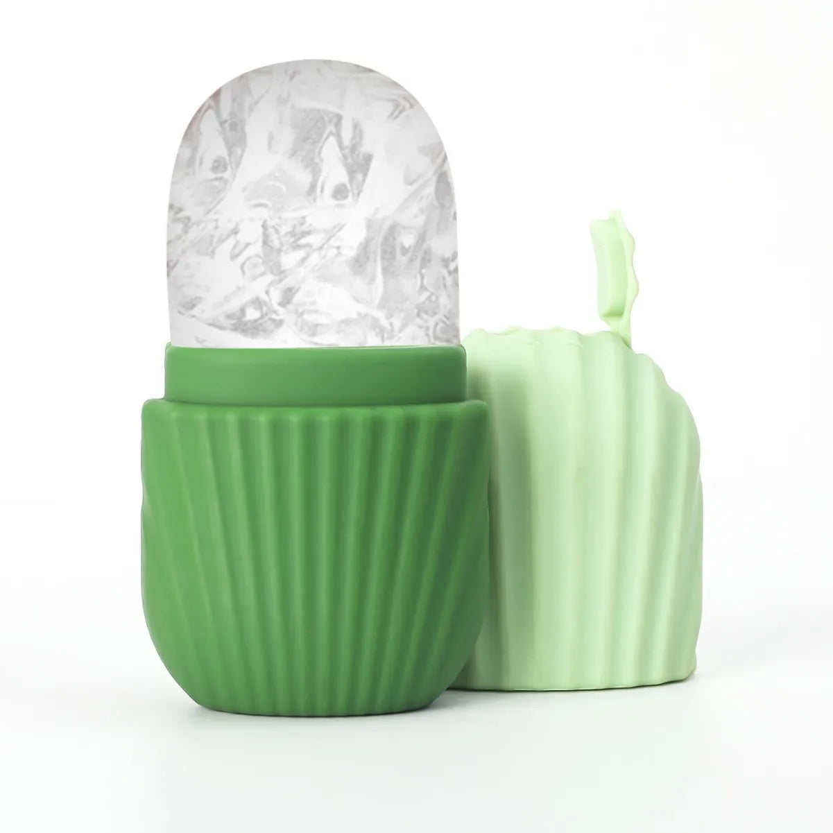 Ice Roller Set Visage & Gua Sha — Lifting & Contouring Naturel