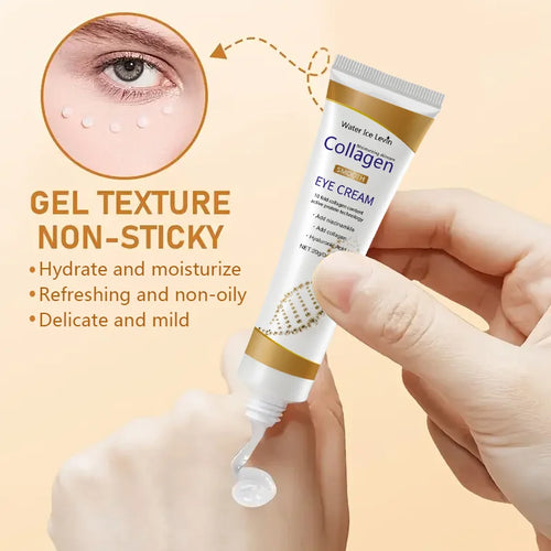 Crème Contour des Yeux au Collagène — Anti-Cernes & Fermeté