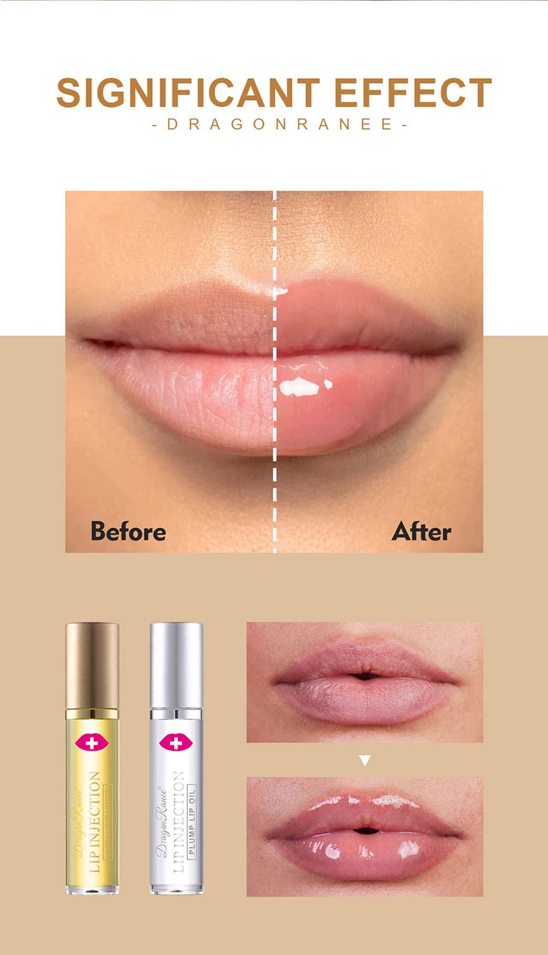 Huile pour Lèvres Effet Repulpé — Gloss Brillant & Hydratant