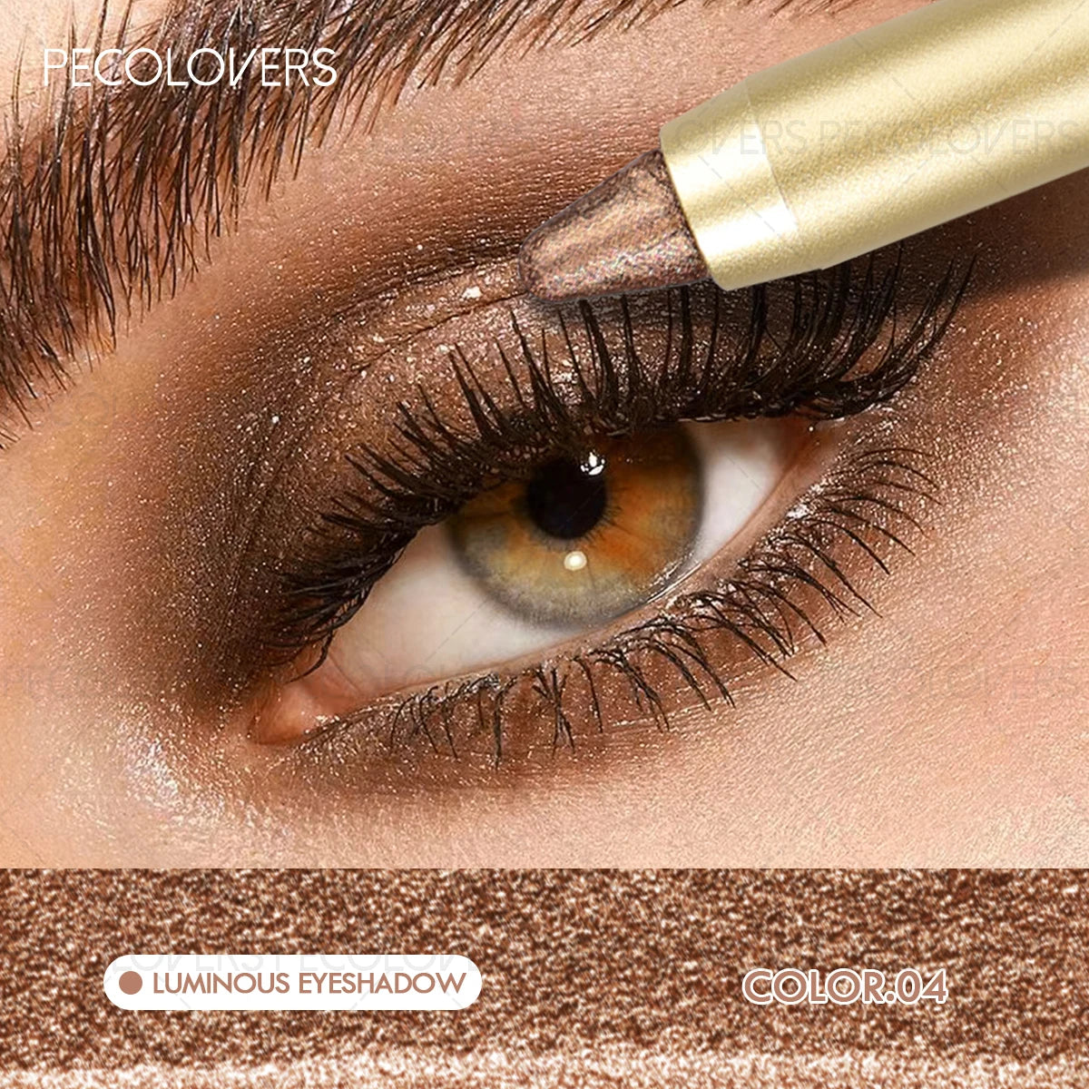 Stick Fard à Paupières Double Embout — Waterproof Glitter & Mat Longue Tenue