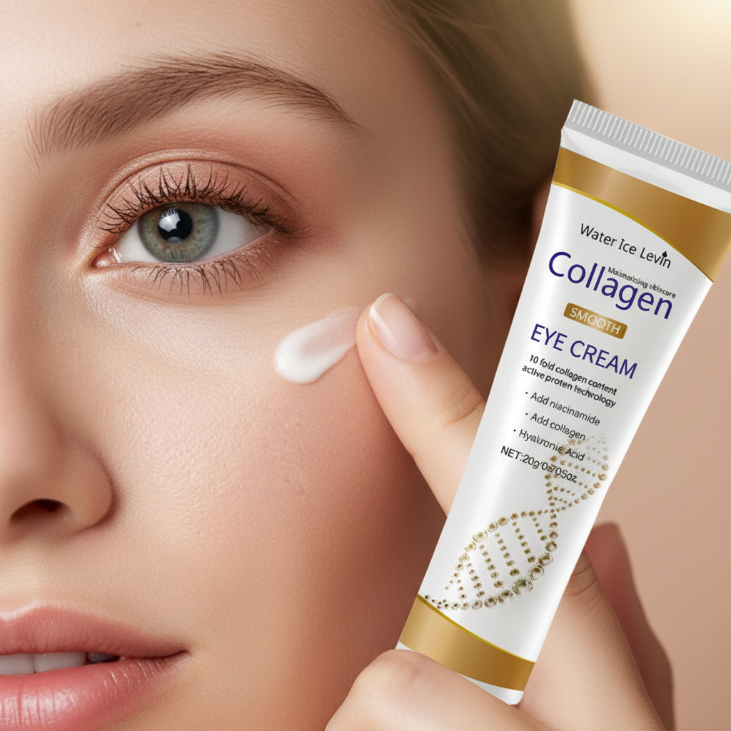 Crème Contour des Yeux au Collagène — Anti-Cernes & Fermeté