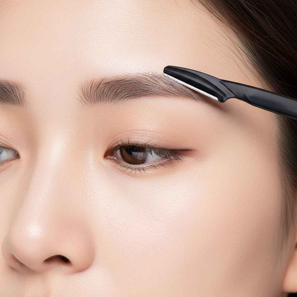 Rasoir Sourcils & Duvet Visage — Finition Parfaite & Précise