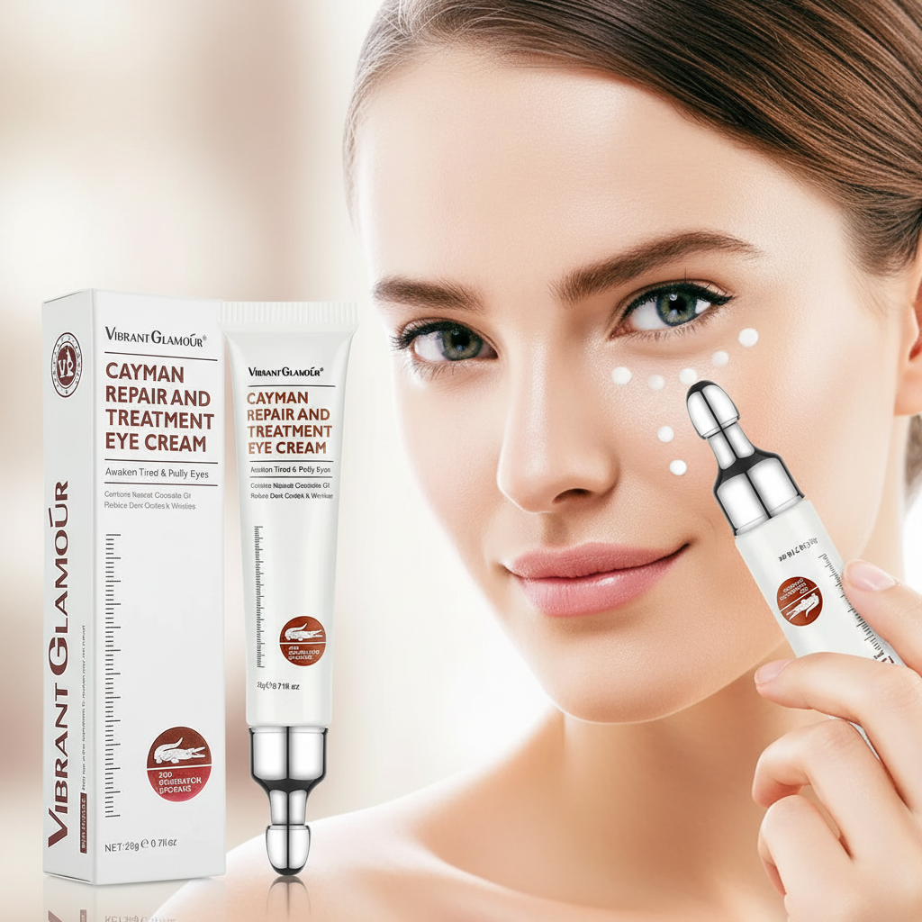 Crème Contour des Yeux Peptides & Collagène — Anti-Rides, Anti-Cernes & Anti-Poches
