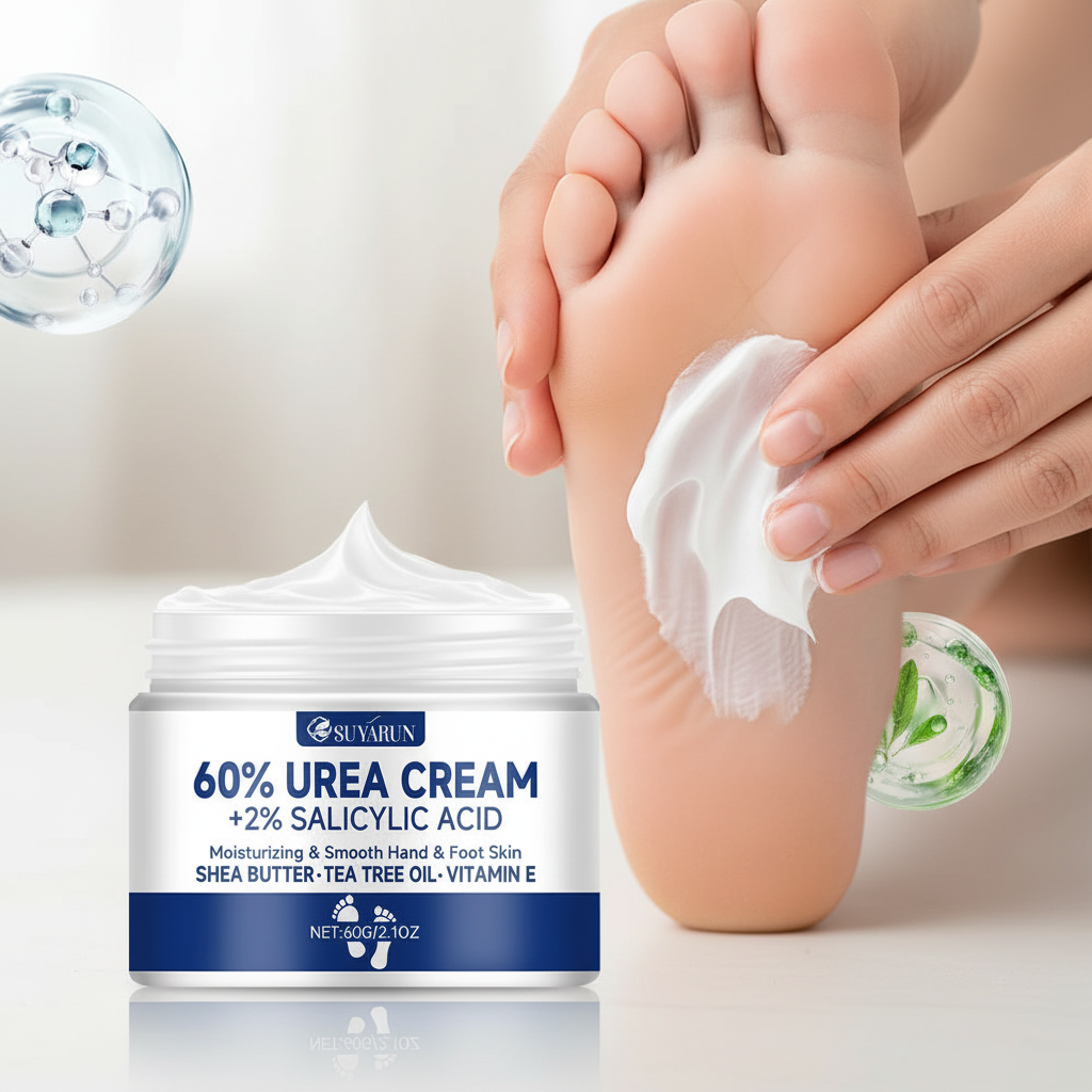 Crème Pieds Intensive à l’Urée — Talons Crevassés, Callosités & Peau Très Sèche