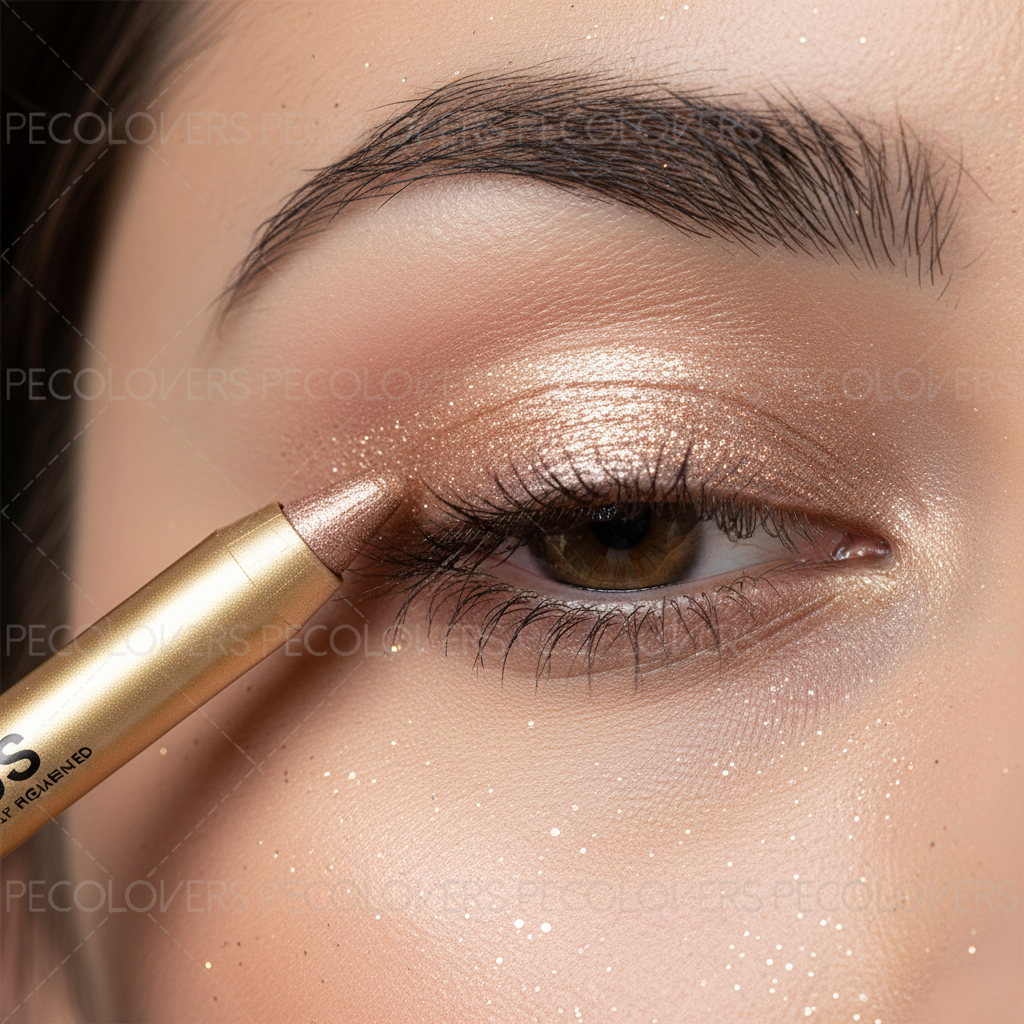Stick Fard à Paupières Double Embout — Waterproof Glitter & Mat Longue Tenue