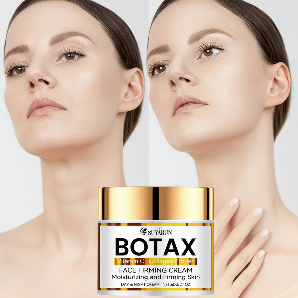 Crème Anti-Âge Effet Tenseur – Réduction des Rides & Fermeté