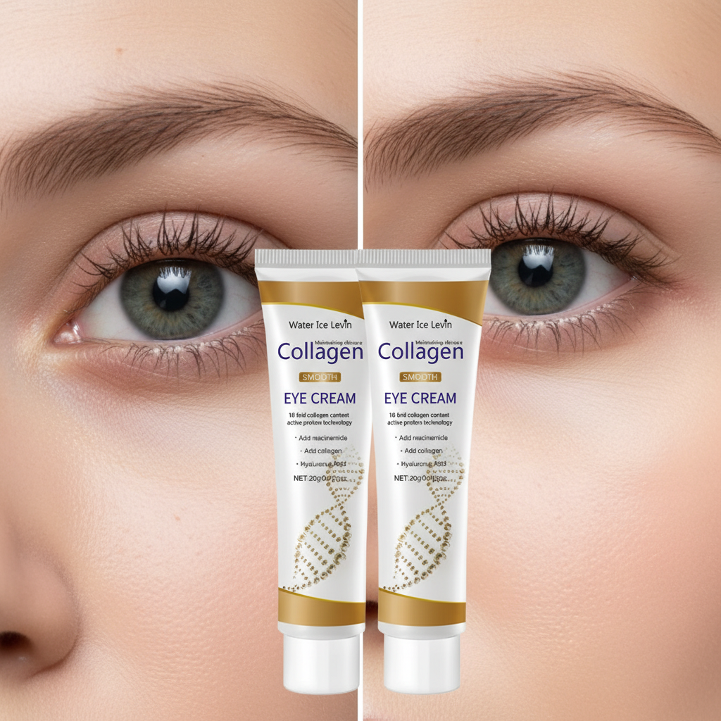 Crème Contour des Yeux au Collagène — Anti-Cernes & Fermeté