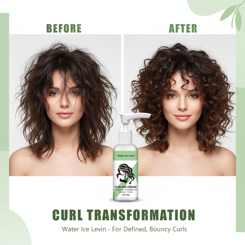 Crème Coiffante Boucles – Hydratation & Brillance