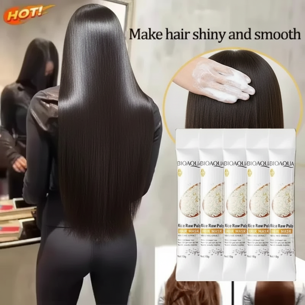 Masque Capillaire Réparateur Express 5 Secondes — Anti-Fourches, Frisottis & Sècheresse