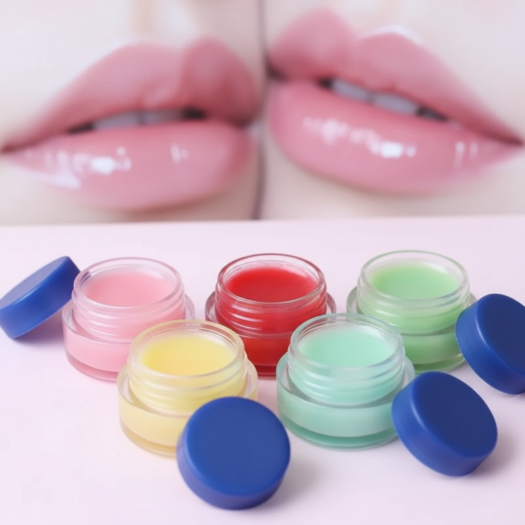 Coffret Baumes à Lèvres Hydratants Jelly — Base Végétale Naturelle, Lèvres Douces & Protégées