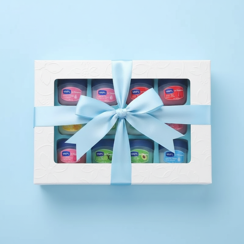 Coffret Baumes à Lèvres Hydratants Jelly — Base Végétale Naturelle, Lèvres Douces & Protégées