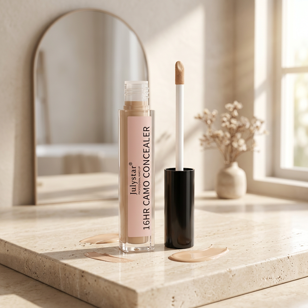 Correcteur liquide mat dans une ambiance spa et bien-être