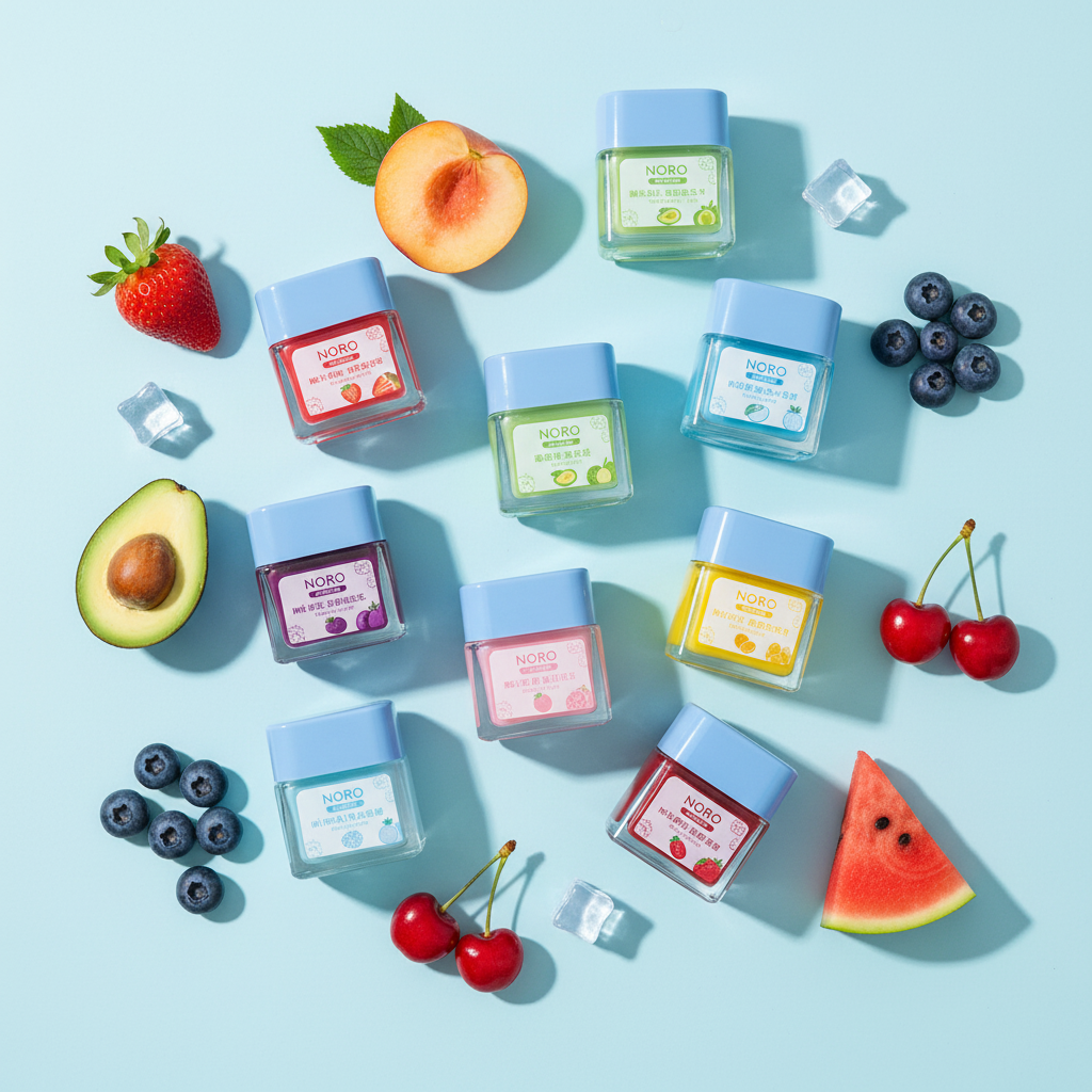 Coffret 8 Masques Lèvres Hydratants — Soin Longue Durée & Lèvres Douces