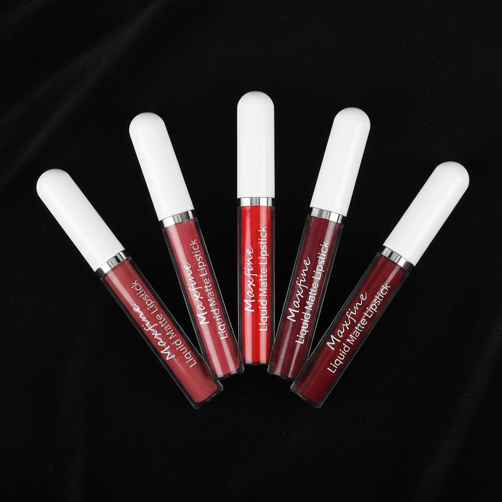 Rouge à Lèvres Liquide Mat Velours — Waterproof, Longue Tenue & Hydratant