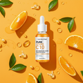 Sérum Visage Vitamine C & Acide Hyaluronique — Éclat, Anti-âge & Hydratation