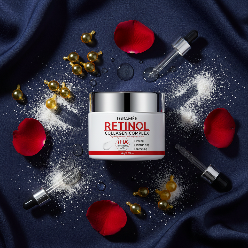 Crème Lifting Rétinol & Collagène – Anti-Rides, Fermeté & Éclat