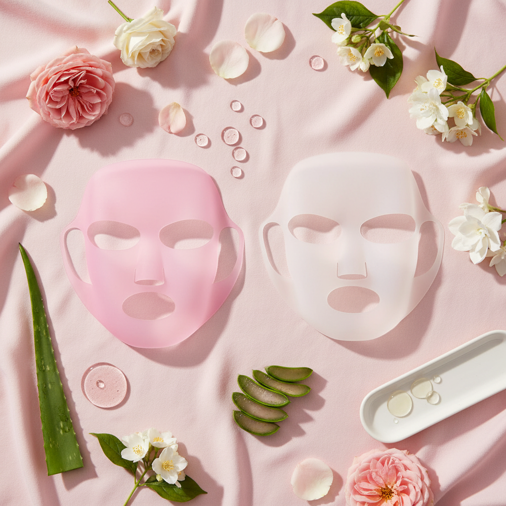 Masque Silicone Réutilisable — Booste l'Absorption de Vos Soins