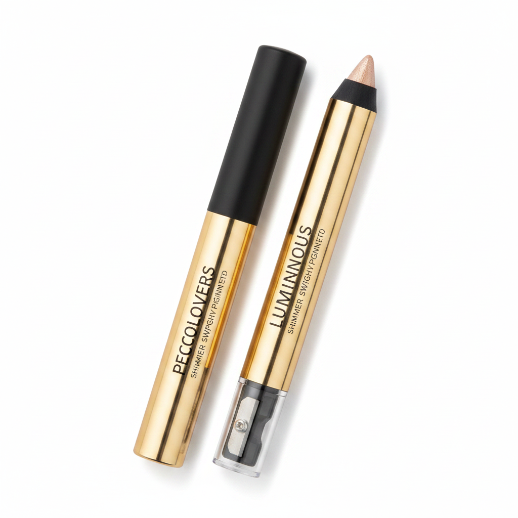 Stick Fard à Paupières Double Embout — Waterproof Glitter & Mat Longue Tenue