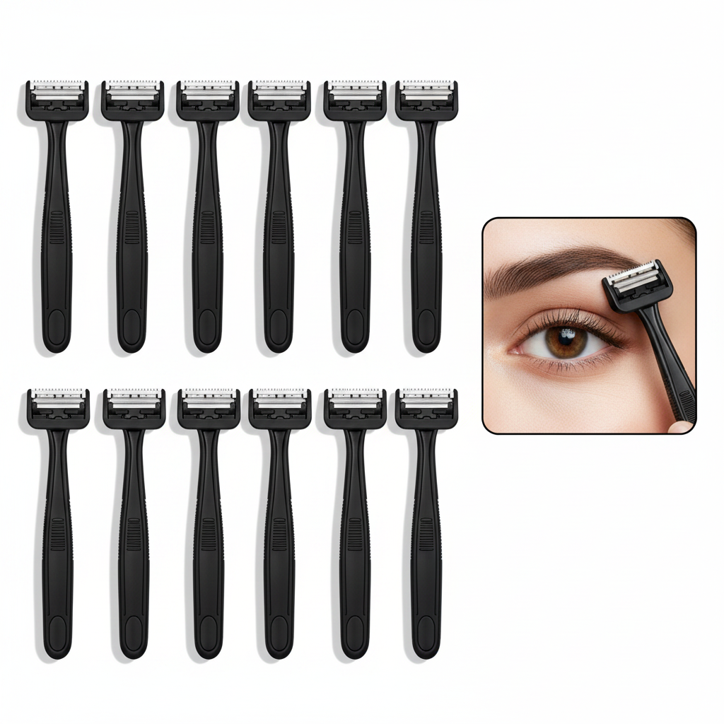 Rasoir Sourcils & Duvet Visage — Finition Parfaite & Précise