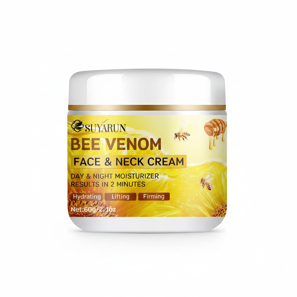 Crème Visage Venin d’Abeille & Collagène — Lifting, Raffermissante & Hydratation 24H