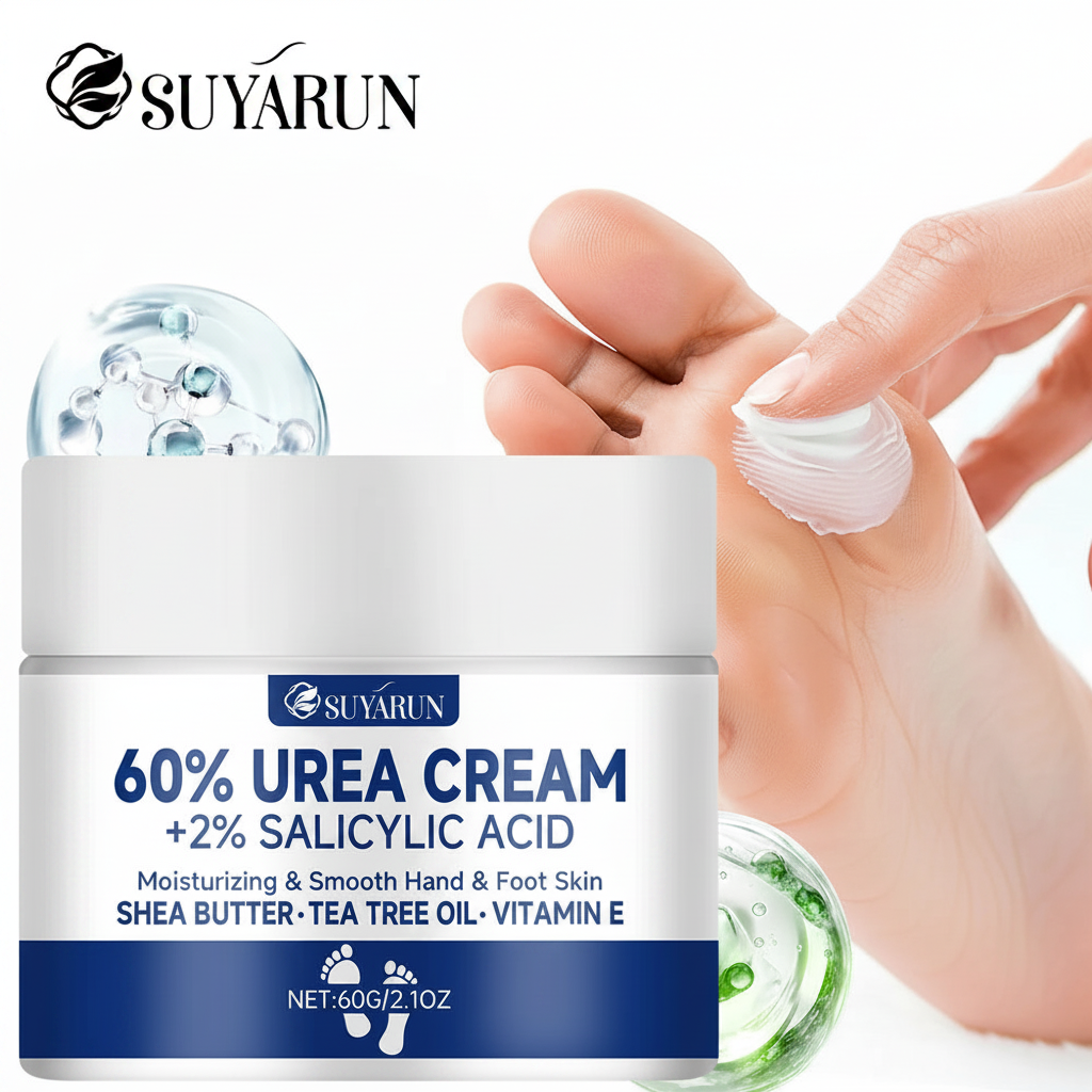 Crème Pieds Intensive à l’Urée — Talons Crevassés, Callosités & Peau Très Sèche