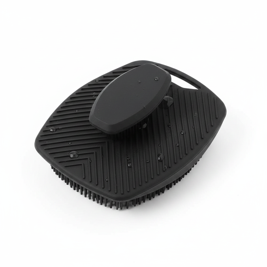 Brosse de Bain Silicone Douce — Exfoliation, Massage & Nettoyage Corps