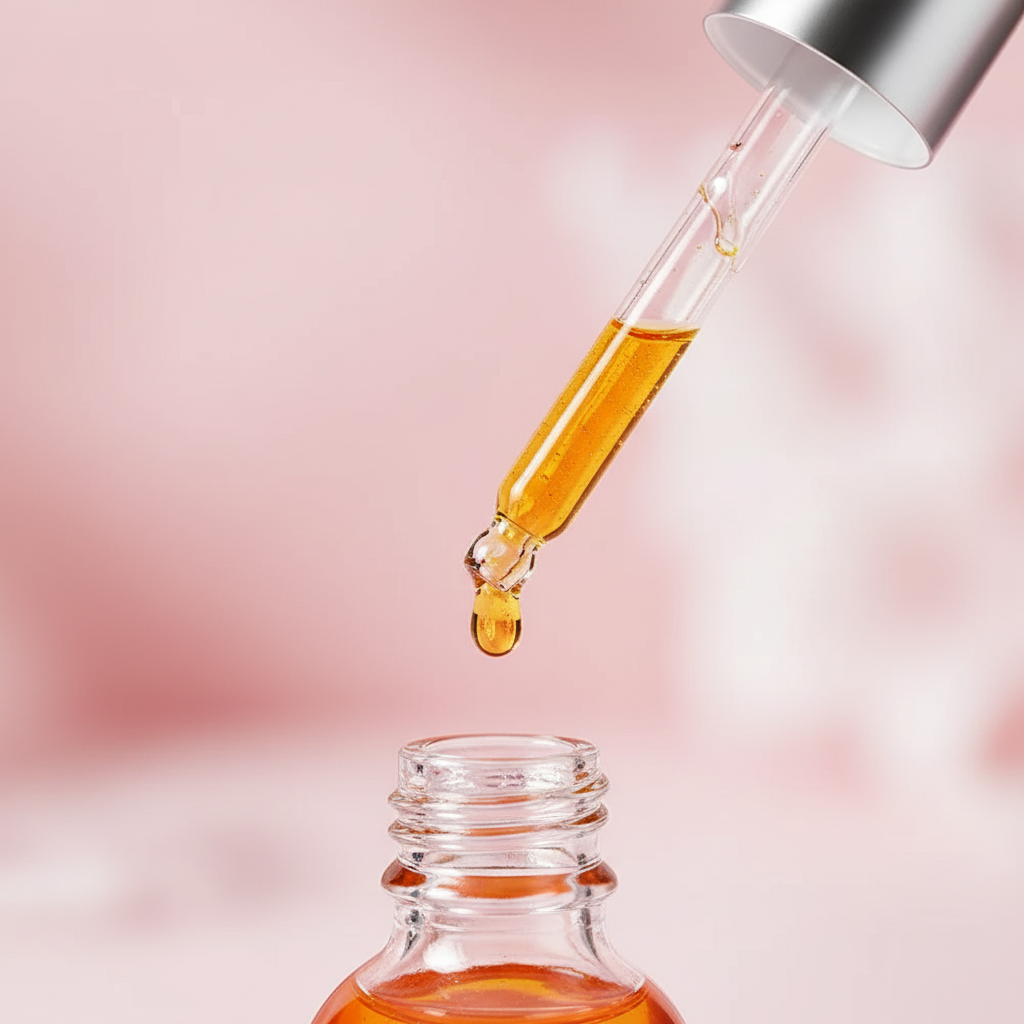 Sérum Visage 5 en 1 — Vitamine C, Acide Hyaluronique, Anti-Rides, Éclat & Pores