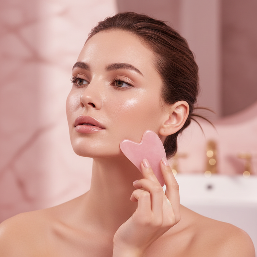 Roller Massage Visage, Cou & Yeux — Drainage, Lifting & Anti-Rides