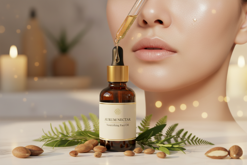 Huile Visage Nourrissante - Visuel Luxe