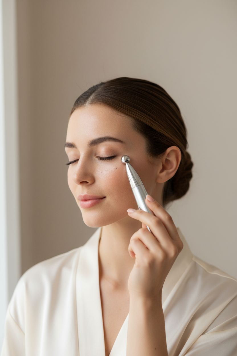 Stylo masseur yeux lifestyle Pinterest optimisé 2:3
