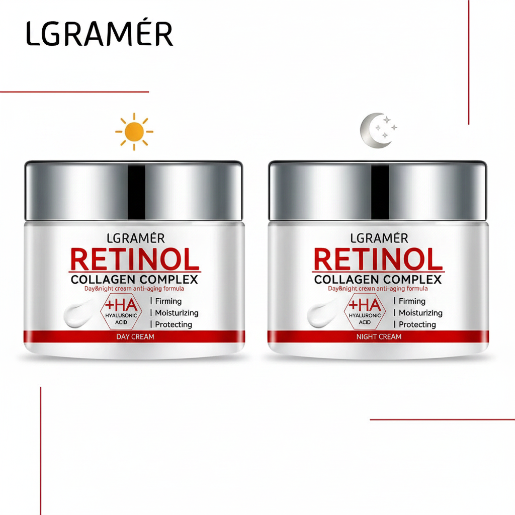 Crème Lifting Rétinol & Collagène – Anti-Rides, Fermeté & Éclat