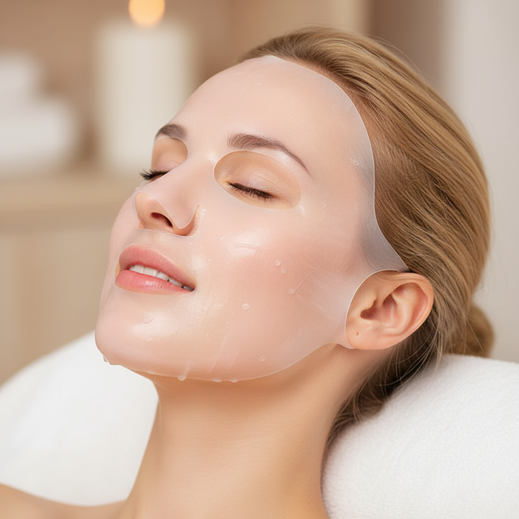 Masque Silicone Réutilisable — Booste l'Absorption de Vos Soins