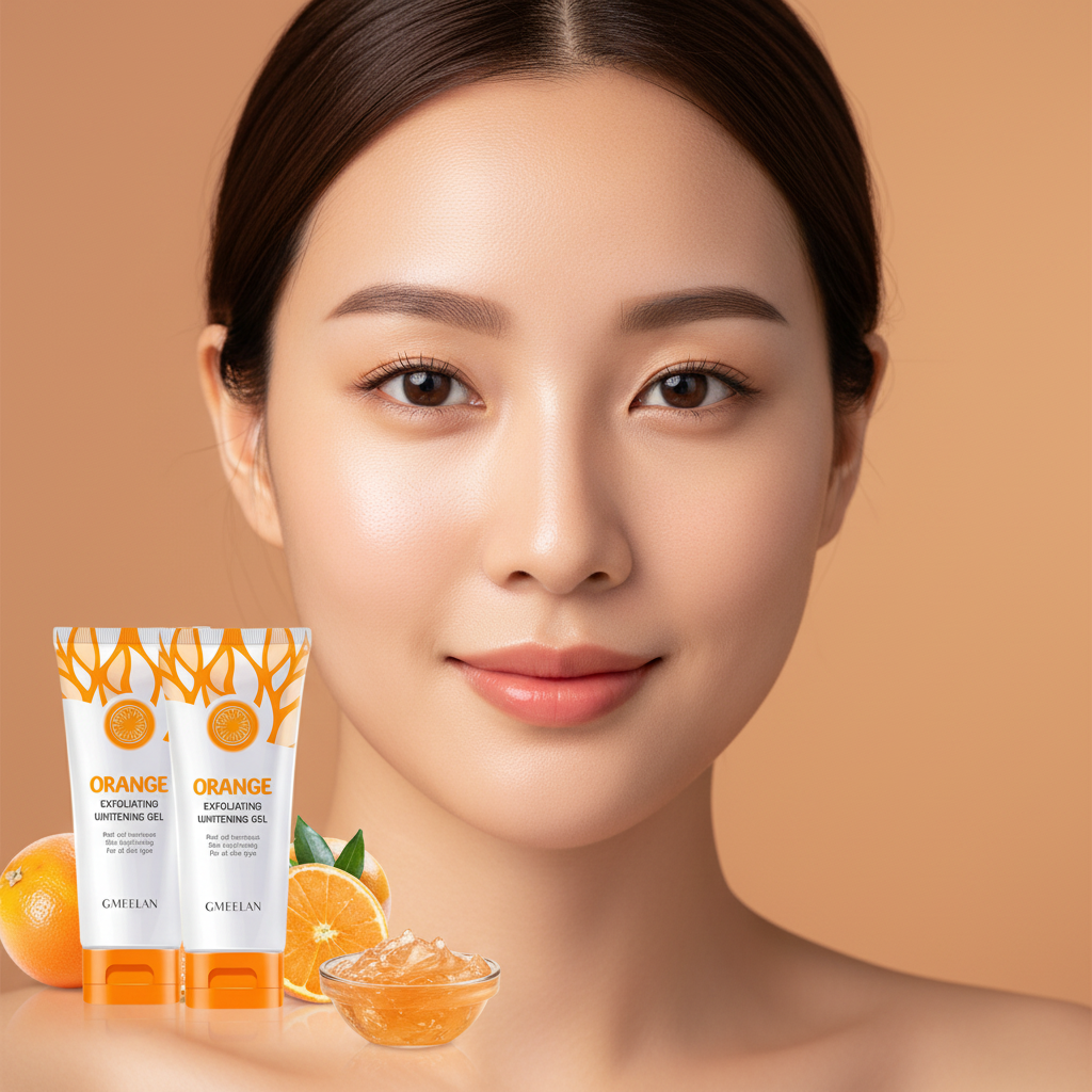 Gel Exfoliant à l'Orange – Éclat & Douceur, Soin K-Beauty 50g