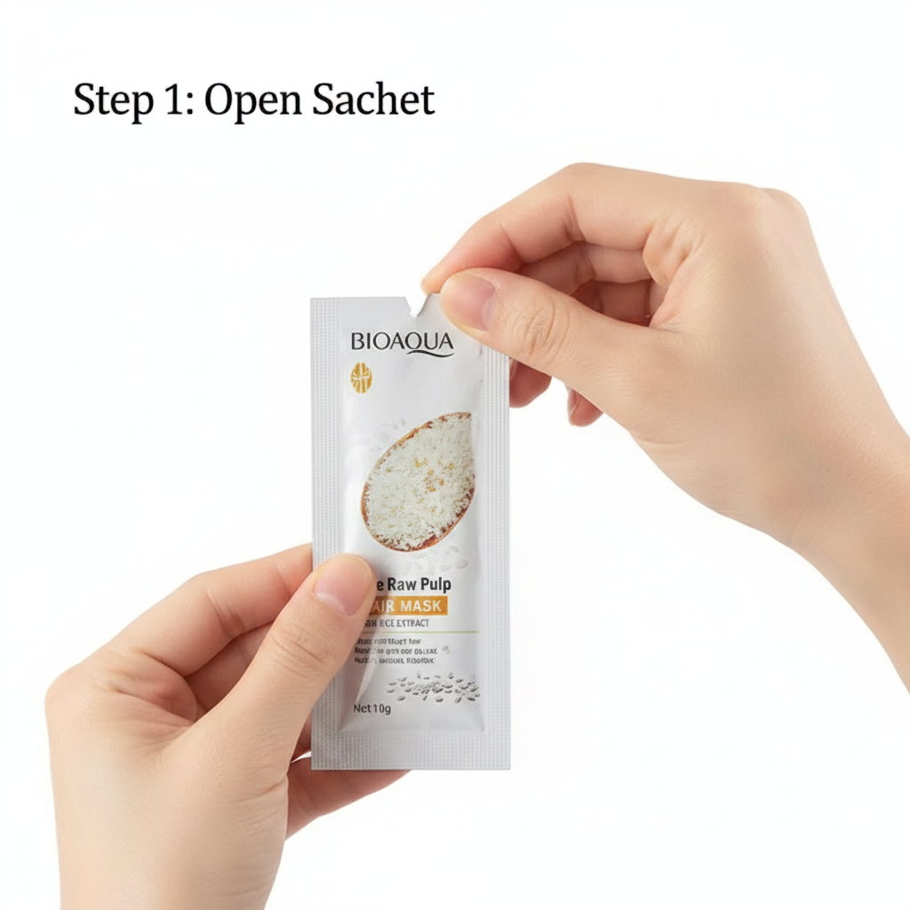 Masque Capillaire Réparateur Express 5 Secondes — Anti-Fourches, Frisottis & Sècheresse