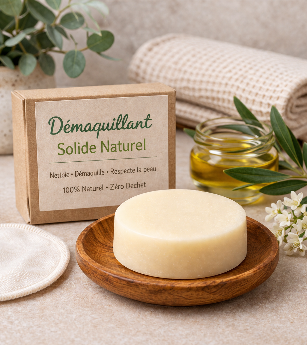 Solid Natural Make-up Remover