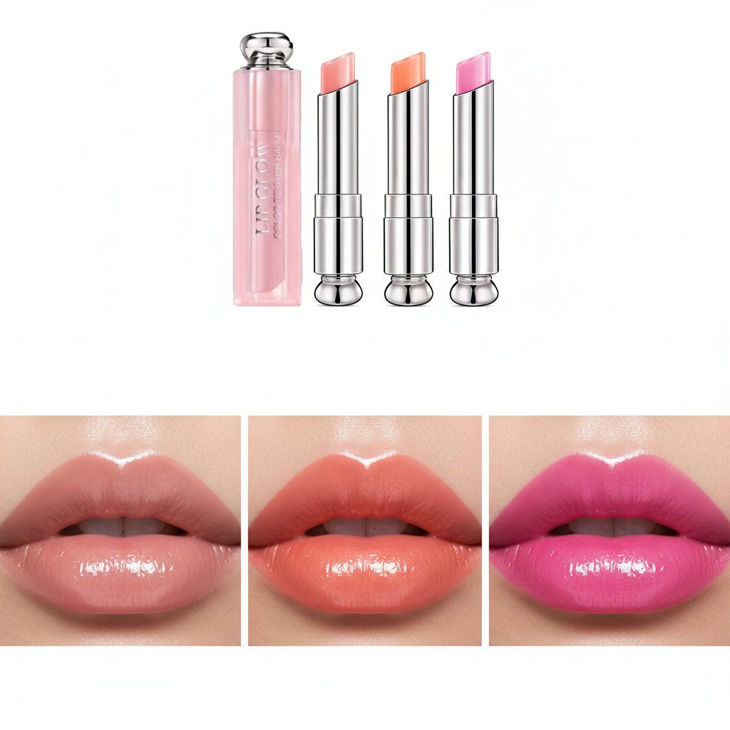 Coffret 3 Rouges à Lèvres Color Changing — Teinte Unique selon votre pH, Waterproof & Hydratant