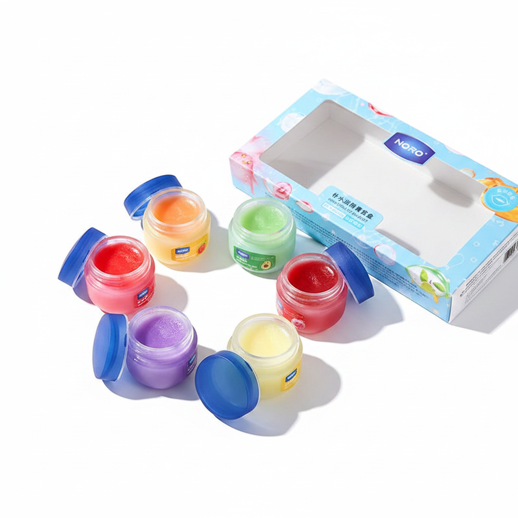 Coffret 8 Masques Lèvres Hydratants — Soin Longue Durée & Lèvres Douces